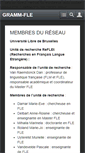 Mobile Screenshot of gramm-fle.ulb.ac.be