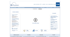 Desktop Screenshot of difusion.ulb.ac.be