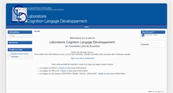 Desktop Screenshot of lcld.ulb.ac.be