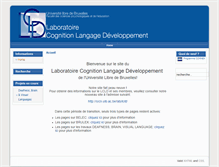 Tablet Screenshot of lcld.ulb.ac.be
