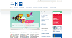 Desktop Screenshot of erasme.ulb.ac.be