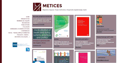 Desktop Screenshot of metices.ulb.ac.be