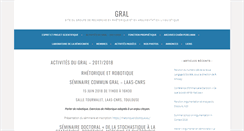 Desktop Screenshot of gral.ulb.ac.be