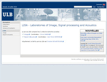 Tablet Screenshot of lisa.ulb.ac.be