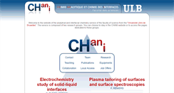 Desktop Screenshot of chani.ulb.ac.be