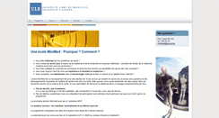 Desktop Screenshot of minimed.ulb.ac.be
