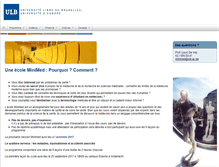 Tablet Screenshot of minimed.ulb.ac.be