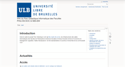 Desktop Screenshot of lis.ulb.ac.be