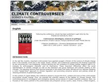Tablet Screenshot of climatecontroversies.ulb.ac.be